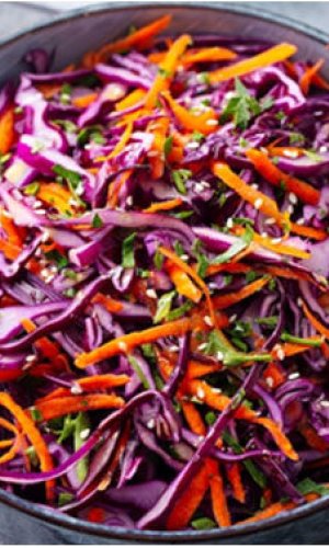 salade de chou façon asiatique