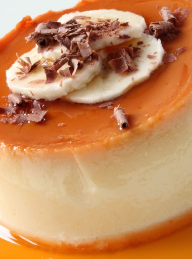 Flan salé à la banane poingo