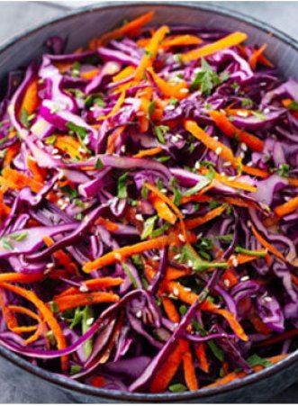 salade de chou façon asiatique