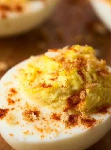 Œuf mimosa sans mayonnaise