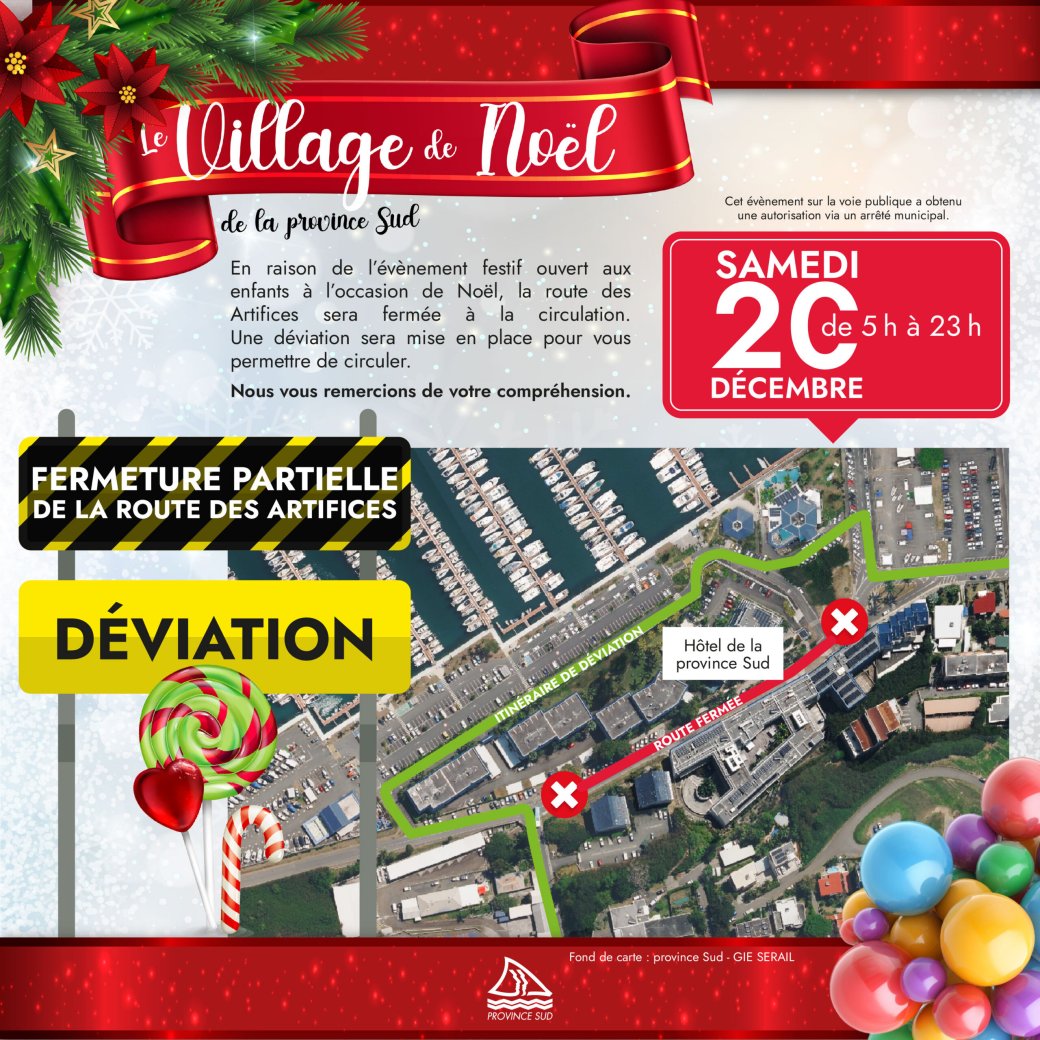 plan de l'implantation des activités, rue des artifices