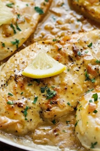 Poulet au citron et aux légumes