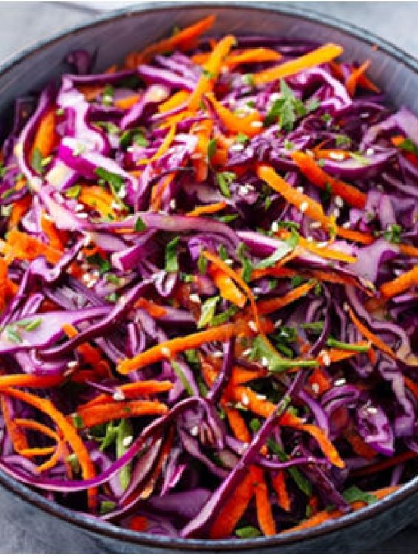 salade de chou façon asiatique