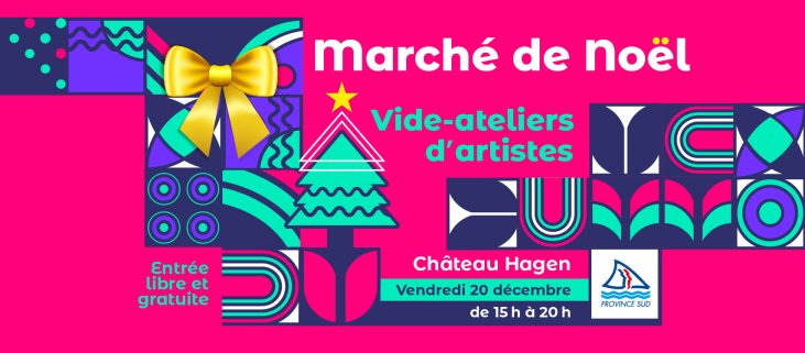 Un marché de Noël spécial artistes au Château Hagen