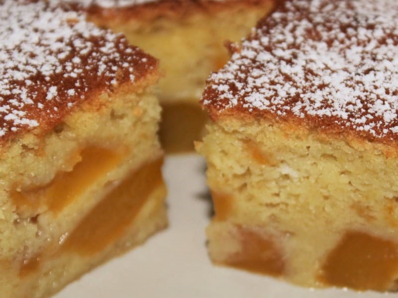 Gâteau à la mangue
