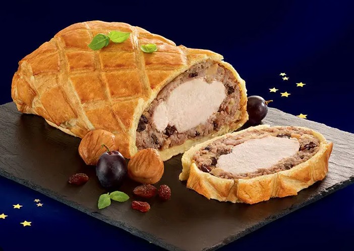 Rôti de dindonneau en croûte