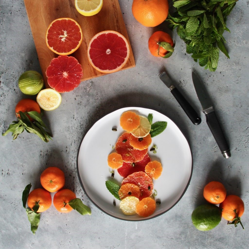 Salade d'Agrumes au Gingembre