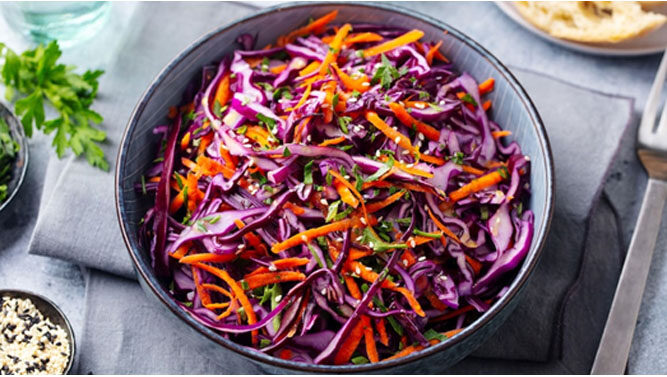 salade de chou façon asiatique
