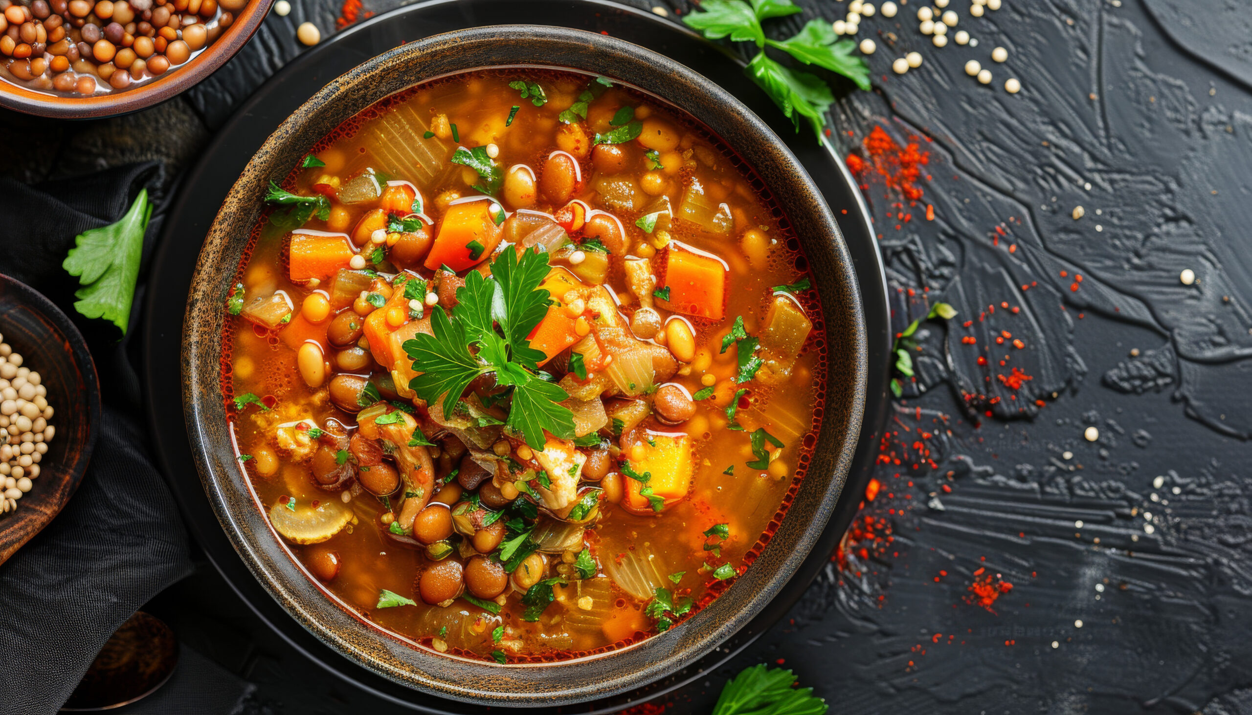 soupe lentilles