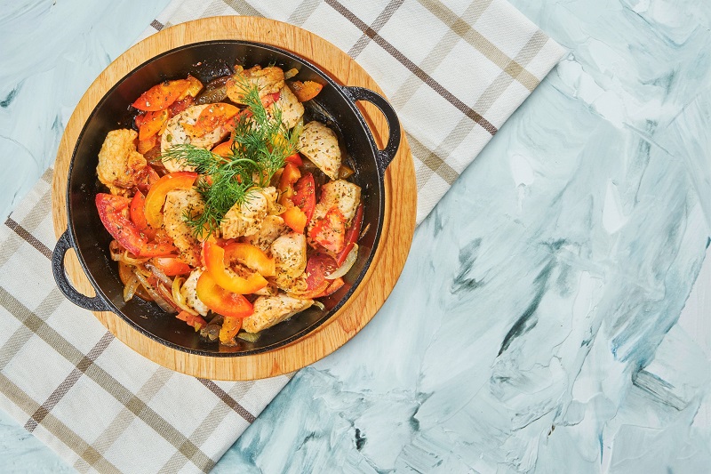 plat chouchoute poulet ©southbeachdietcom
