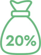 20%