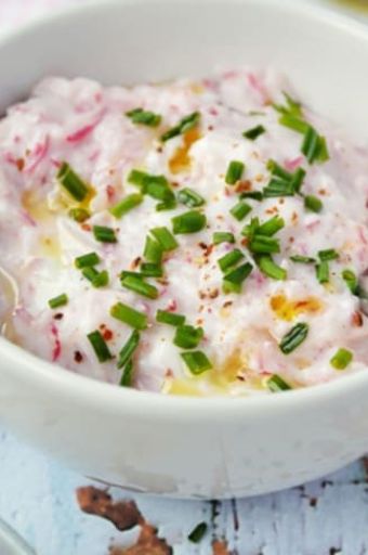 Tzatziki de radis