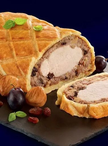 Rôti de dindonneau en croûte