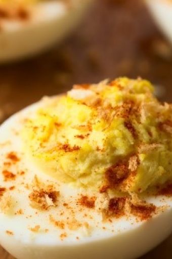 Œuf mimosa sans mayonnaise