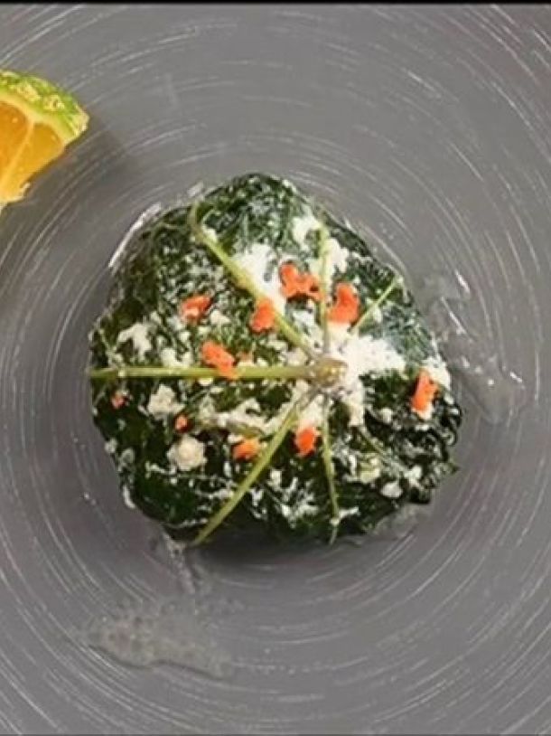 Chou Kanak farci au poisson
