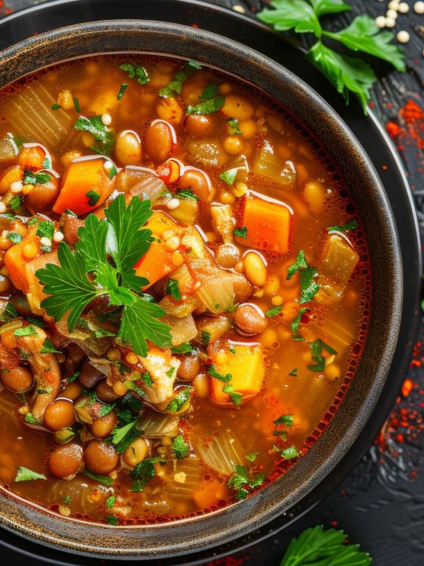soupe lentilles