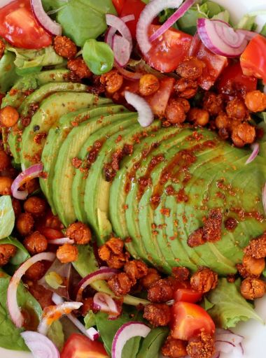 salade avocat pois chiches ©lafeestephaniecom