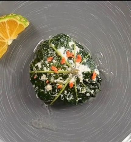 Chou Kanak farci au poisson