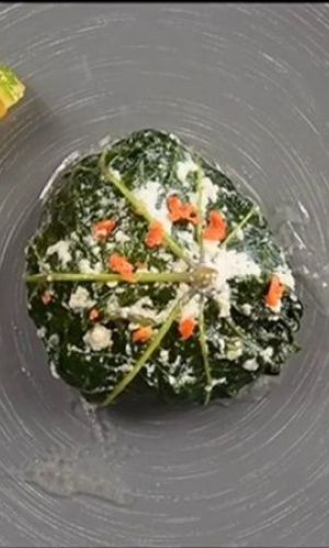 Chou Kanak farci au poisson