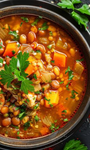 soupe lentilles