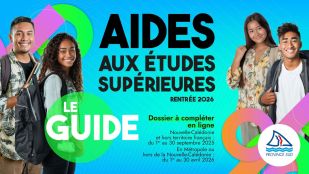 Première de couverture de : Guide des aides aux études supérieures