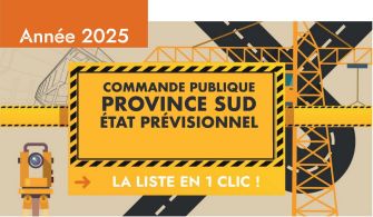 Commande publique province Sud, état prévisionnel
