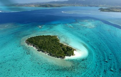 Une photo d'un îlot