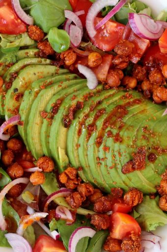 salade avocat pois chiches ©lafeestephaniecom