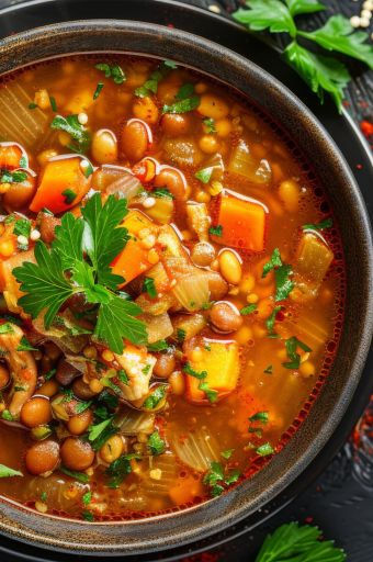 soupe lentilles