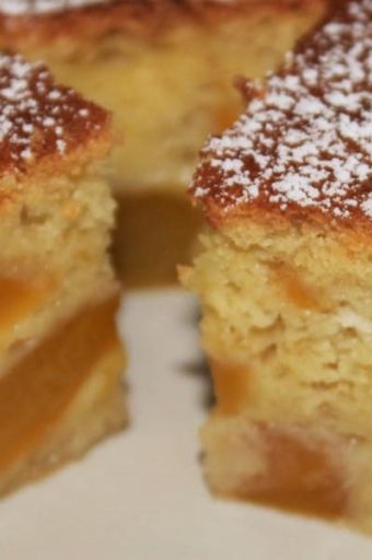 Gâteau à la mangue