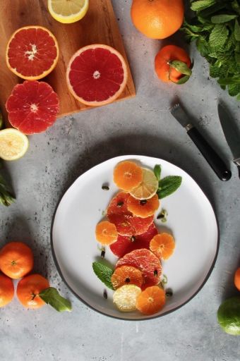 Salade d'Agrumes au Gingembre