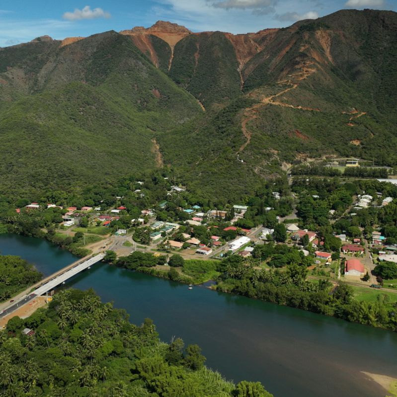 photo de la commune de Thio, province Sud - Nouvelle Calédonie
