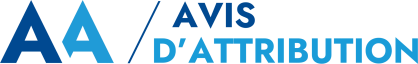 Avis d'attribution