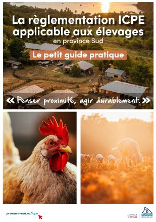 Première de couverture de : La règlementation ICPE applicable aux élevages