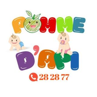 logo : Pomme d'apoi, 28 28 77