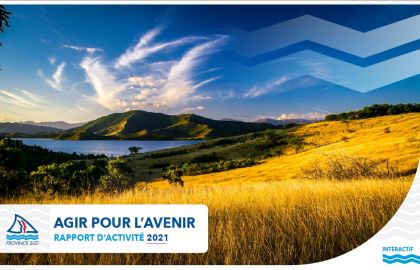 Couverture de présentation du Rapport d’activité 2021