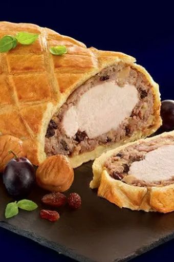 Rôti de dindonneau en croûte