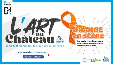 L’art au Château Hagen : orange en scène, la voix des femmes