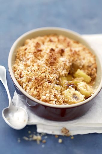 crumble aux pommes ©marieclairefr