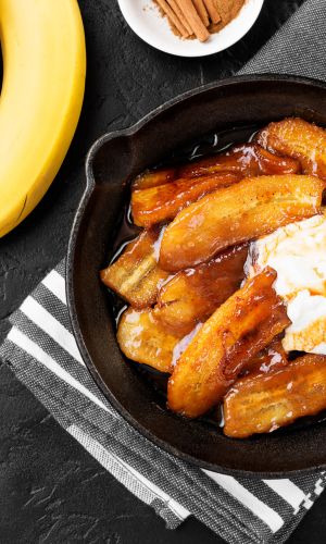 Bananes-au-four