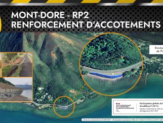 Mont-Dore RP2, renforcement d'accotements