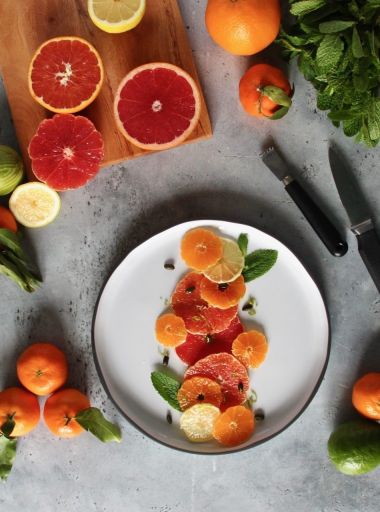 Salade d'Agrumes au Gingembre