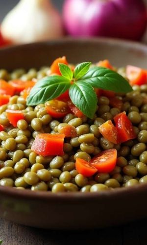 salade lentilles tomate ©ffcuisinefr