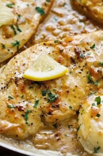 Poulet au citron et aux légumes