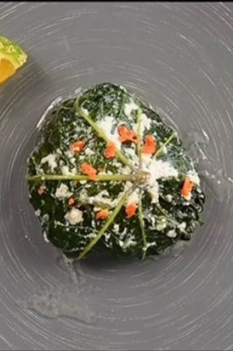 Chou Kanak farci au poisson