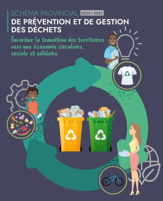 Schéma provincial de prévention et de gestion des déchets (SPPGD) 2023 2027