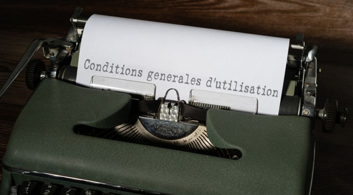 Conditions générales d'utiisation