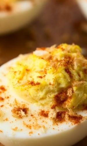 Œuf mimosa sans mayonnaise