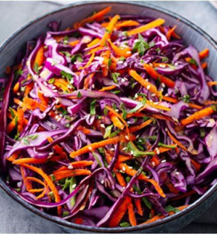 salade de chou façon asiatique