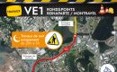 ' TRAVAUX Travaux de nuit uniquement de 20h à 5h Echangeur de Montravel RONDS-POINTS BONAPARTE / MONTRAVEL VEI